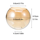 Axyaa Clear Amber Glass Lamp Shade for Lighting Fixture