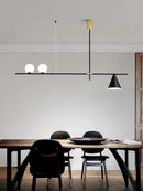 Axyaa Modern LED Chandeliers: Nordic Minimalist Kitchen & Living Room Lights