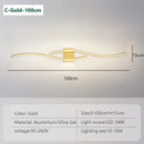 Axyaa LED Strip Wall Sconce Remote Control Bedroom Living Room Home Decor
