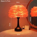 Axyaa LED Feather Lamp USB Night Light Ambient Lighting