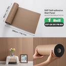 Axyaa 3D Partition Splicing Stickers Self-Adhesive Foam Roll Set for Indoor Use