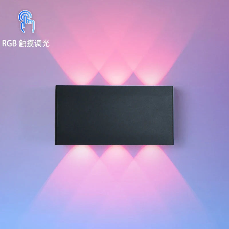 Axyaa RGB Wall Lamp 6W Magnetic Installation Indoor Hotel Bedside Light