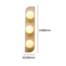 Axyaa Japanese Stone Design LED Wall Sconce for Modern Home Decor