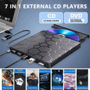 Axyaa External DVD RW CD Player USB 3.0 Type-C DVD Burner for Laptop Desktop