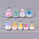 Axyaa Mini Resin Flower Vase | Handmade Bright Colors | Waterproof & Portable