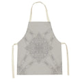 Axyaa Red Flower Kitchen Apron for Adults and Kids