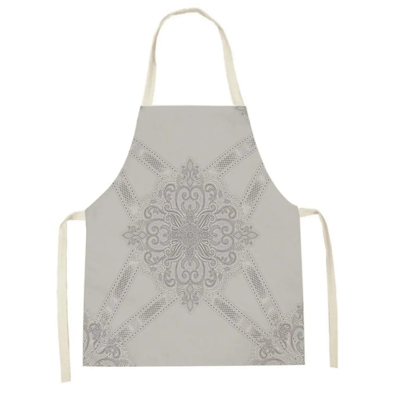 Axyaa Red Flower Kitchen Apron for Adults and Kids