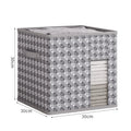 Axyaa Closet Drawer Organizer | Foldable Clothes Storage Box for Underwear, Bras, Socks