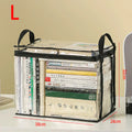 Axyaa Transparent Foldable Book Storage Bag Organizer for Student Dormitory