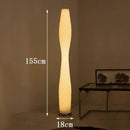 Axyaa Minimalist LED Floor Lamp, Remote Control Dimming, Nordic Ins Style
