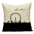 Axyaa British Flag Soldiers Pillow Cover - London England Theme