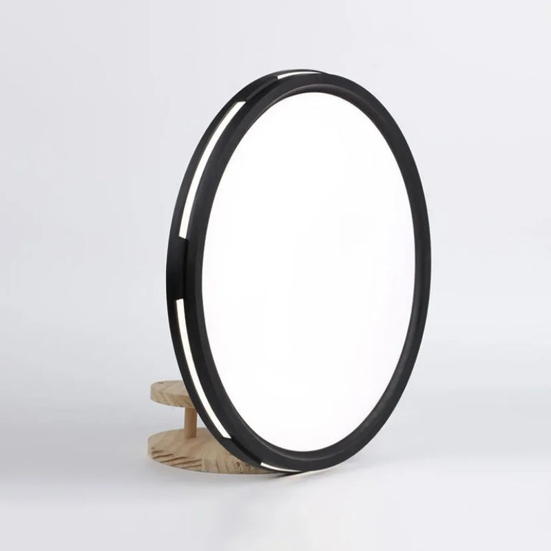 Axyaa Circular LED Ceiling Light, Side Pervious to Light Design for Bedroom, Living Room