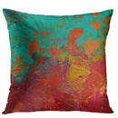 Abstract Colorful Brushed Pattern Pillow Covers by Axyaa - Sofa, Bedroom, Car Decor