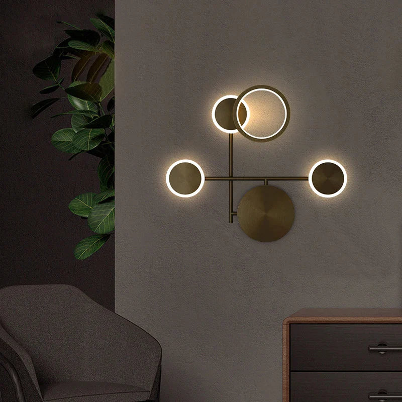 Axya LED Wall Light: Modern Home Decor Indoor Fixture for Living, Dining, Bedroom