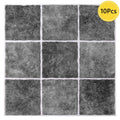 Axyaa 3D Tile Sticker Self-adhesive Wall Panel for Kitchen Bathroom - Green Tile Backsplash