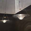 Axyaa Water-Drop Glass Bar Pendant Light: Modern, High-End, Creative Atmosphere Lamp