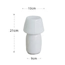 Axya Mushroom Glass Table Lamp Small LED Night Light