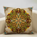 Axyaa Oriental Bliss Sun Moon Ararat Mandala Cushion Cover