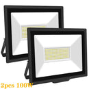 Axyaa LED Flood Light 110V 220V IP66 Outdoor Lighting for Street Garden Wall