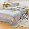 Axyaa Cotton Thickened Old Coarse Cloth Bed Sheet Set - Single Piece