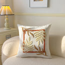 Axyaa Pastoral Flower Embroidery Pillowcase - Canvas Towel Sofa Cushion Cover