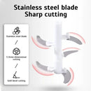 Axyaa Garlic Chopper: Manual Hand Press Vegetable Grinder & Crusher