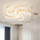 Axyaa Modern LED Chandelier Pendant Light for Dining Room Decor - Indoor Ceiling Lamp