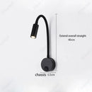 Axyaa LED Adjustable Angle Wall Lamp for Bedroom Study and Living Room Lighting