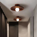 Axyaa Japanese Style Wood LED Ceiling Light for Living Room and Bedroom