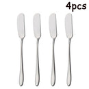 Axyaa Stainless Steel Butter Knife Set