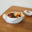 Axyaa Ceramic Polar Bear Noodle Soup Bowl - Creative Restaurant Kitchen Supplies
