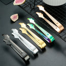 Axyaa Stainless Steel Wing Mini Ice Tongs Kitchen Snack Clip