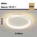 Axyaa Modern LED Ceiling Light for Bedroom, Study, Dining Room - Home Lighting Fixture