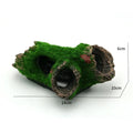 Axyaa Hollow Tree Tunnel Cave for Aquarium Fish Tank Decoration