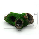 Axyaa Hollow Tree Tunnel Cave for Aquarium Fish Tank Decoration
