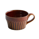 Axyaa Japanese Retro Ceramic Coffee Mug Set for Office or Home Use