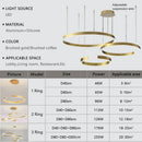 Axyaa LED Pendant Light for Stylish Home Decor