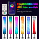 Axyaa RGB Smart Floor Lamp with Alexa Control and WiFi Connectivity