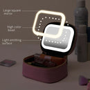 Axyaa LED Light Makeup Bag & Jewelry Organizer