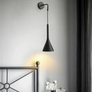 Axyaa Modern Gray/White/Black LED Wall Sconces for Bedroom Living room
