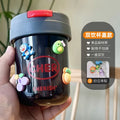 Axyaa Kids' Big Belly Straw Cup - Cute Portable High Value Water Mug Gift