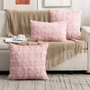 Axyaa Plush Solid Color Easter Pillowcase Cojines 45X45 for Home Sofa