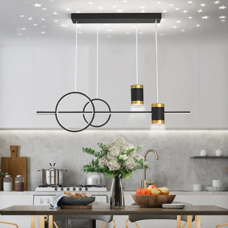 Axyaa Nordic LED Pendant Chandelier for Living Room Kitchen Home Lighting