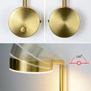 Axyaa Morden Minimalist 9W LED Wall Lamp for Bedroom Sconce Night Light