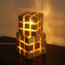 Axyaa Rubik's Cube LED Night Light - Home Decor & Gift