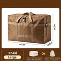 Axyaa Large Capacity Oxford Cloth Storage Bag for Clothes, Blankets, and Sorting