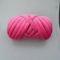 Axyaa Super Velvet Chunky Yarn - Thick Cotton Wool Tube Yarn for DIY Handwork