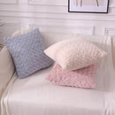 Axyaa Luxury Fluffy Fur Pillow Cover Modern Home Decorative Cushions