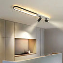 Axyaa LED Long Strip Ceiling Lights for Modern Minimalist Home Decor