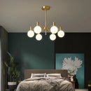 Axyaa Molecular Copper Magic Bean Glass Pendant Lamp